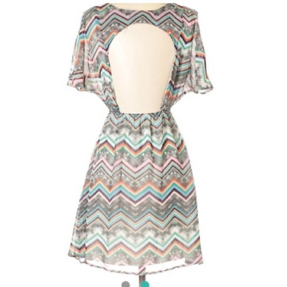 Blue Rain Dress - Picture 5 of 10